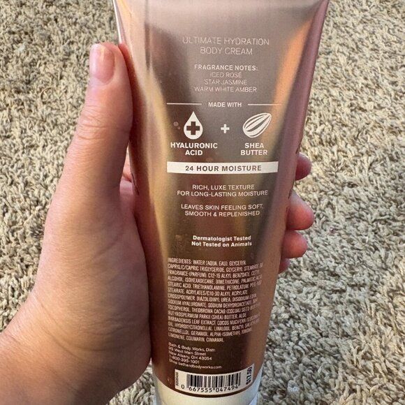Bath and Body Works Pure Wonder body cream - Picture 2 of 2